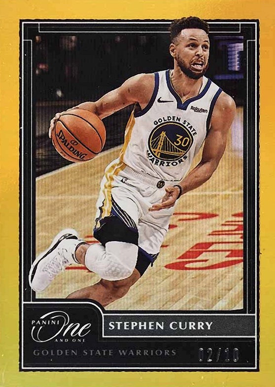 2020 Panini One and One Stephen Curry #34 Basketball Card