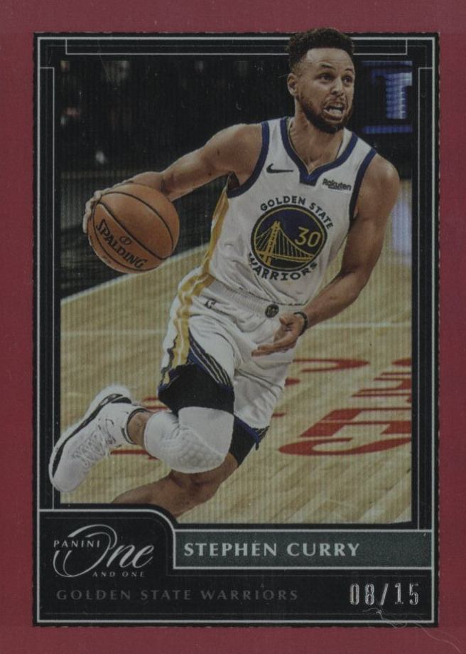 2020 Panini One and One Stephen Curry #34 Basketball Card