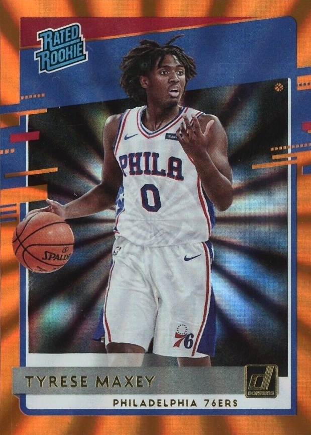 2020 Panini Donruss Tyrese Maxey #211 Basketball Card