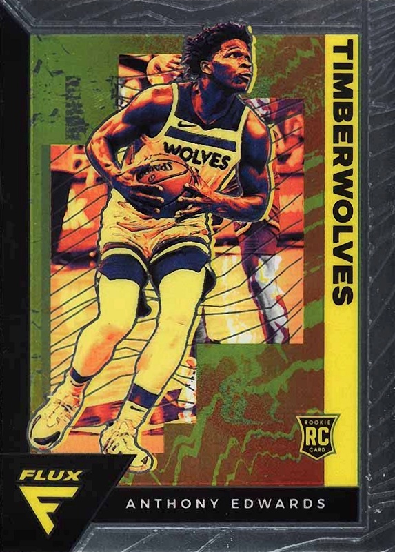 2020 Panini Flux Anthony Edwards #202 Basketball Card