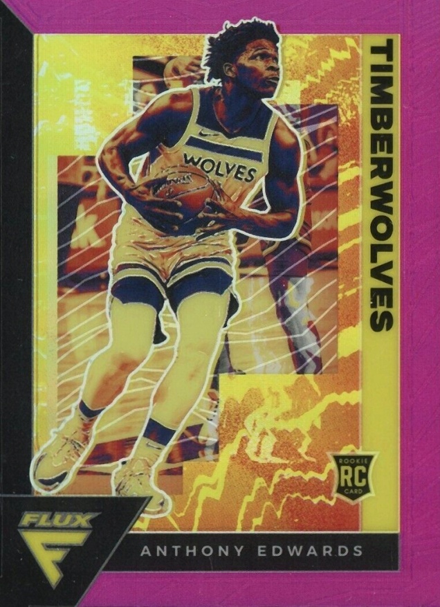 2020 Panini Flux Anthony Edwards #202 Basketball Card