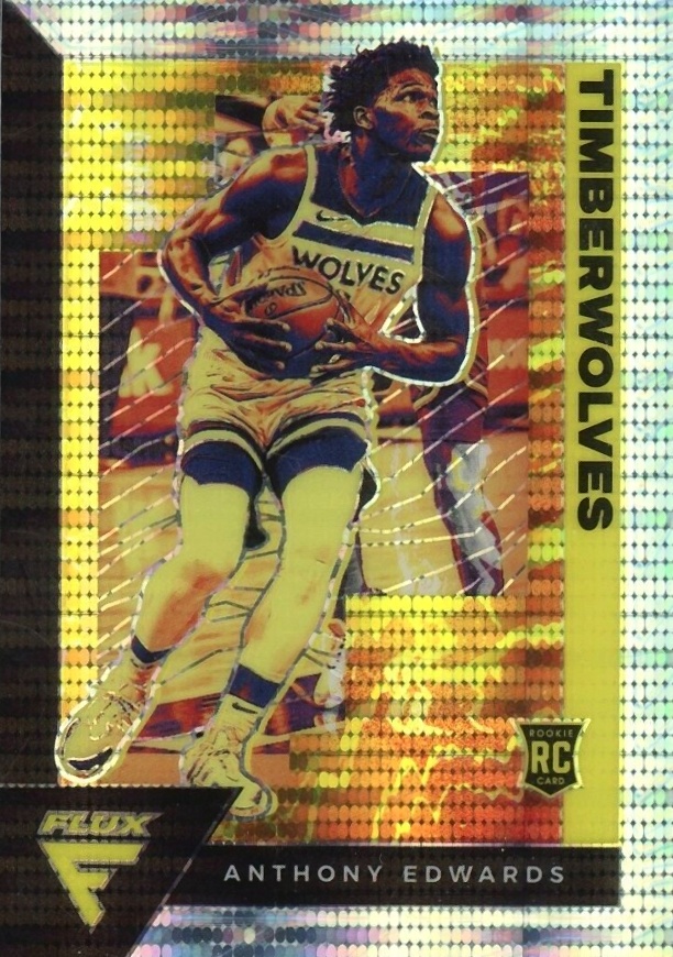 2020 Panini Flux Anthony Edwards #202 Basketball Card