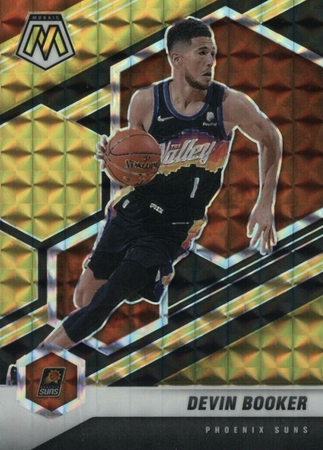 2020  Panini Mosaic Devin Booker #33 Basketball Card