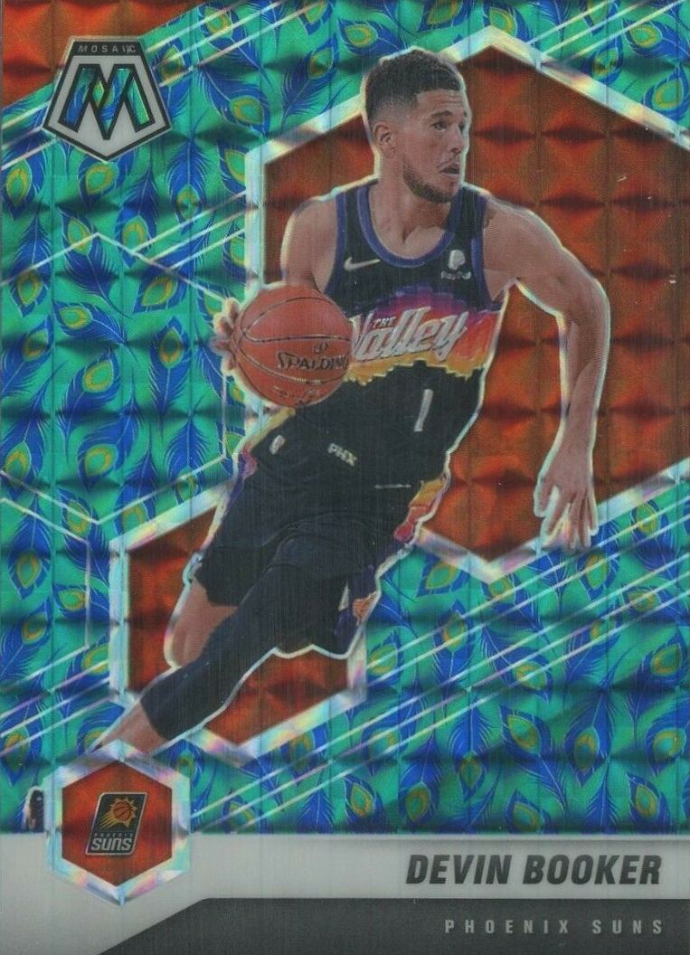 2020  Panini Mosaic Devin Booker #33 Basketball Card