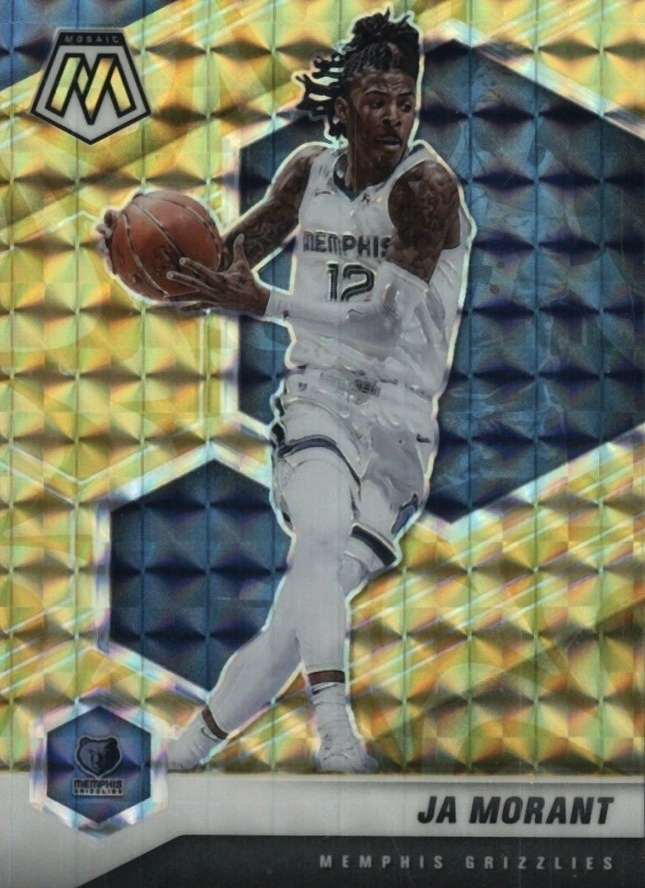 2020  Panini Mosaic Ja Morant #40 Basketball Card