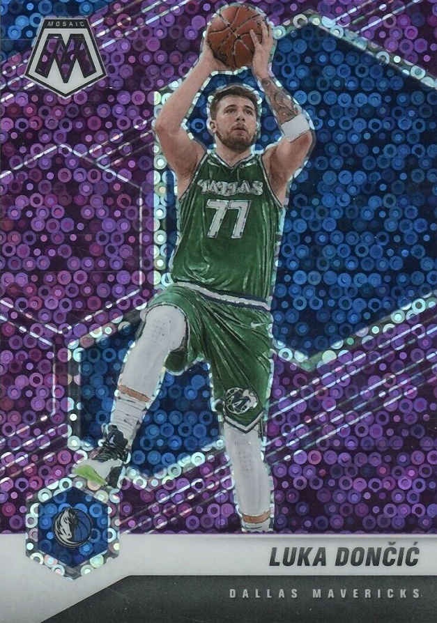 2020  Panini Mosaic Luka Doncic #47 Basketball Card