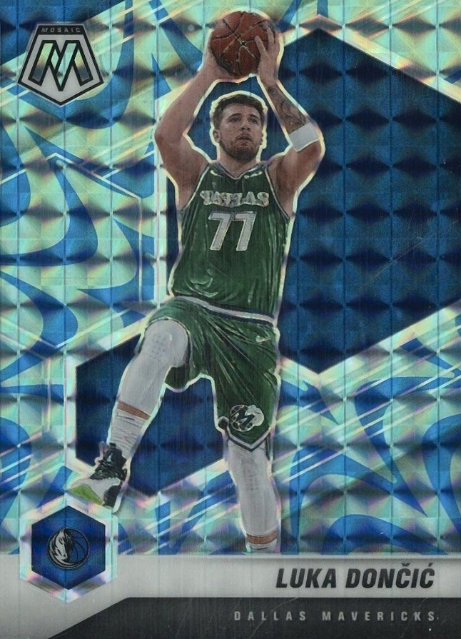 2020  Panini Mosaic Luka Doncic #47 Basketball Card