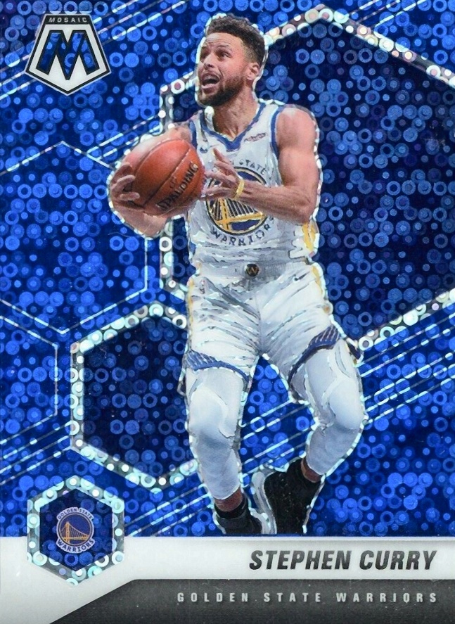 2020  Panini Mosaic Stephen Curry #175 Basketball Card