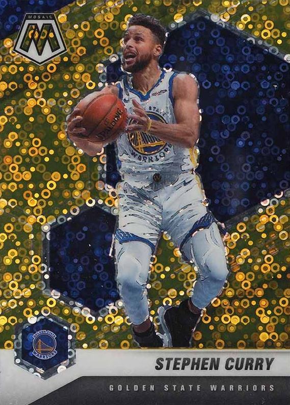 2020  Panini Mosaic Stephen Curry #175 Basketball Card