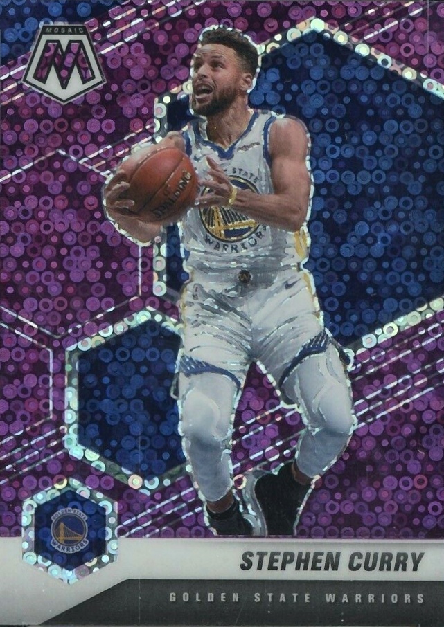 2020  Panini Mosaic Stephen Curry #175 Basketball Card