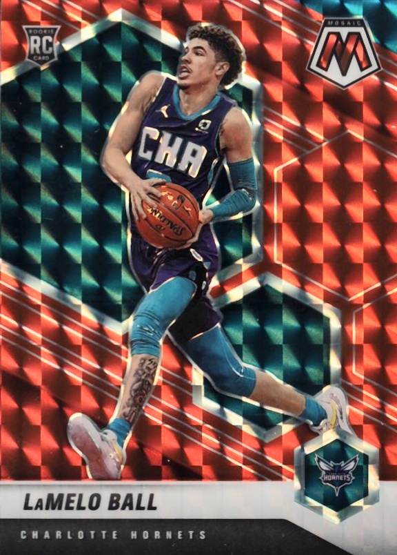 2020  Panini Mosaic LaMelo Ball #202 Basketball Card