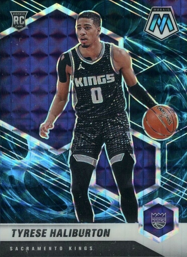 2020  Panini Mosaic Tyrese Haliburton #204 Basketball Card