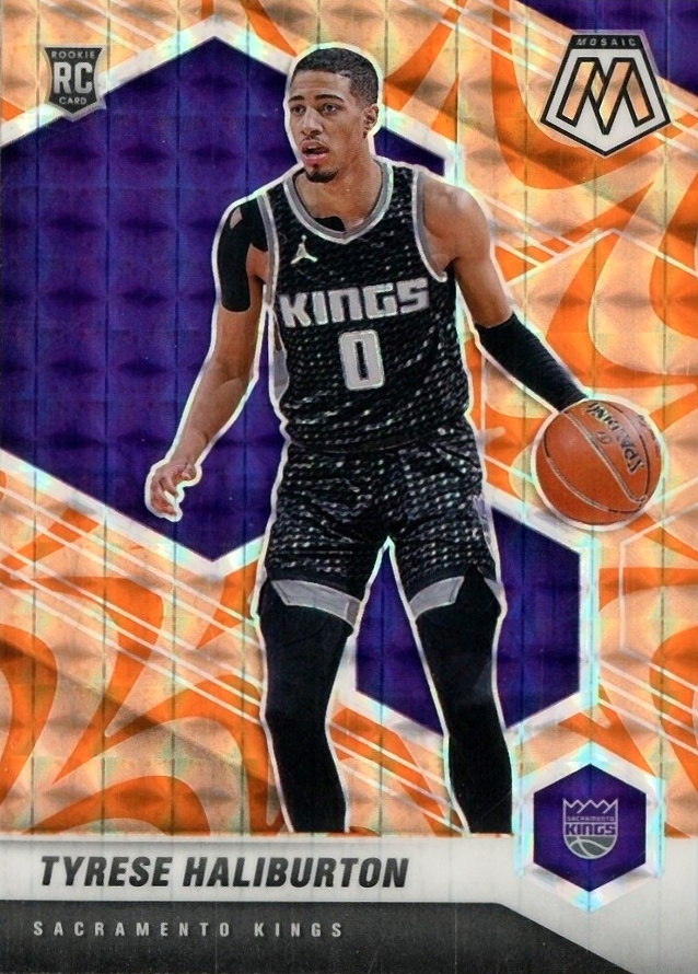 2020  Panini Mosaic Tyrese Haliburton #204 Basketball Card