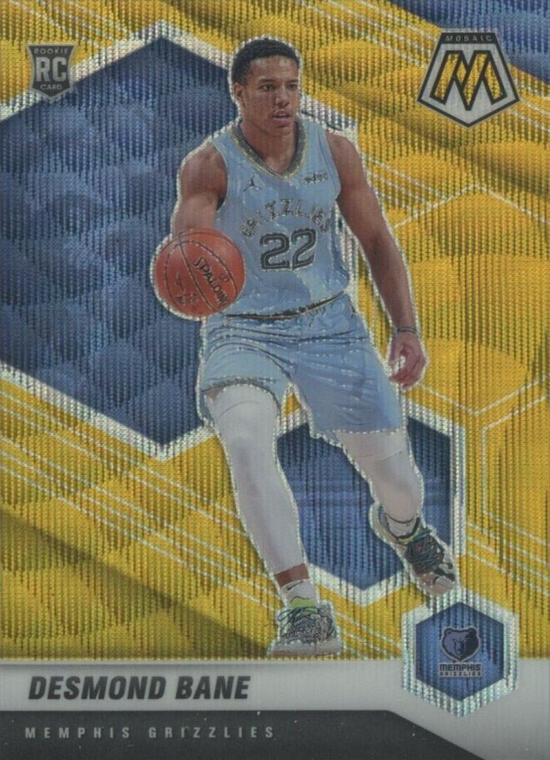 2020  Panini Mosaic Desmond Bane #211 Basketball Card