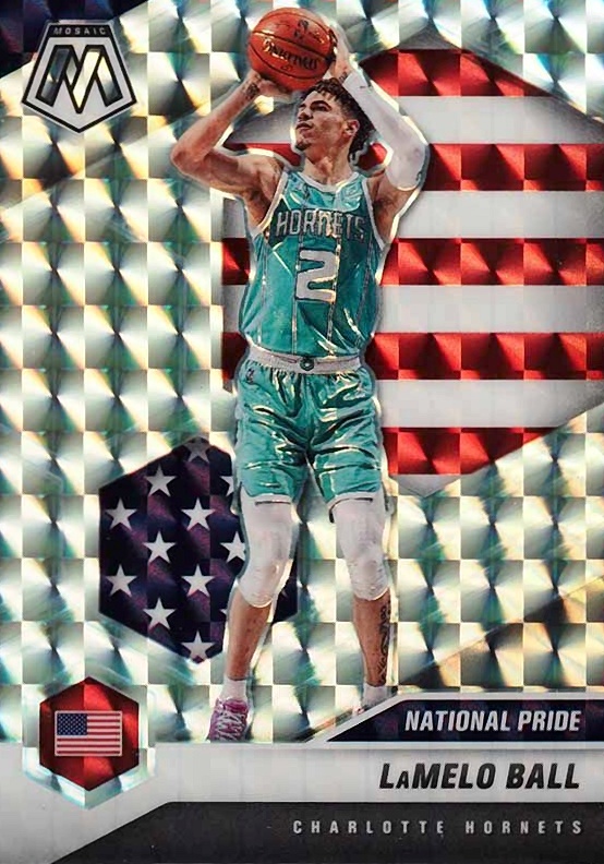 2020  Panini Mosaic LaMelo Ball #257 Basketball Card