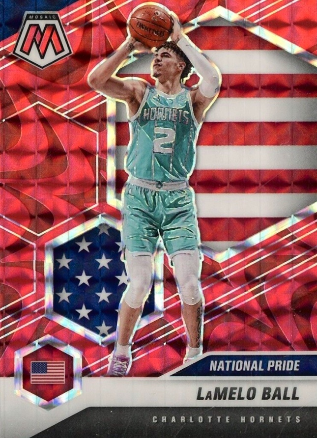 2020  Panini Mosaic LaMelo Ball #257 Basketball Card