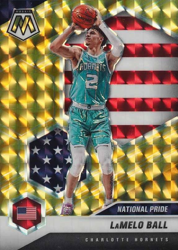 2020  Panini Mosaic LaMelo Ball #257 Basketball Card