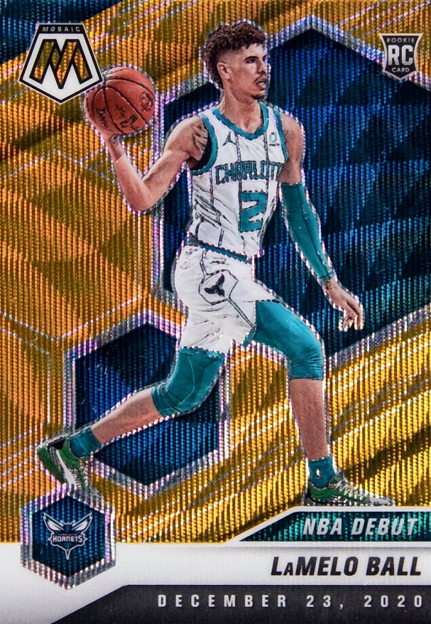 2020  Panini Mosaic LaMelo Ball #262 Basketball Card