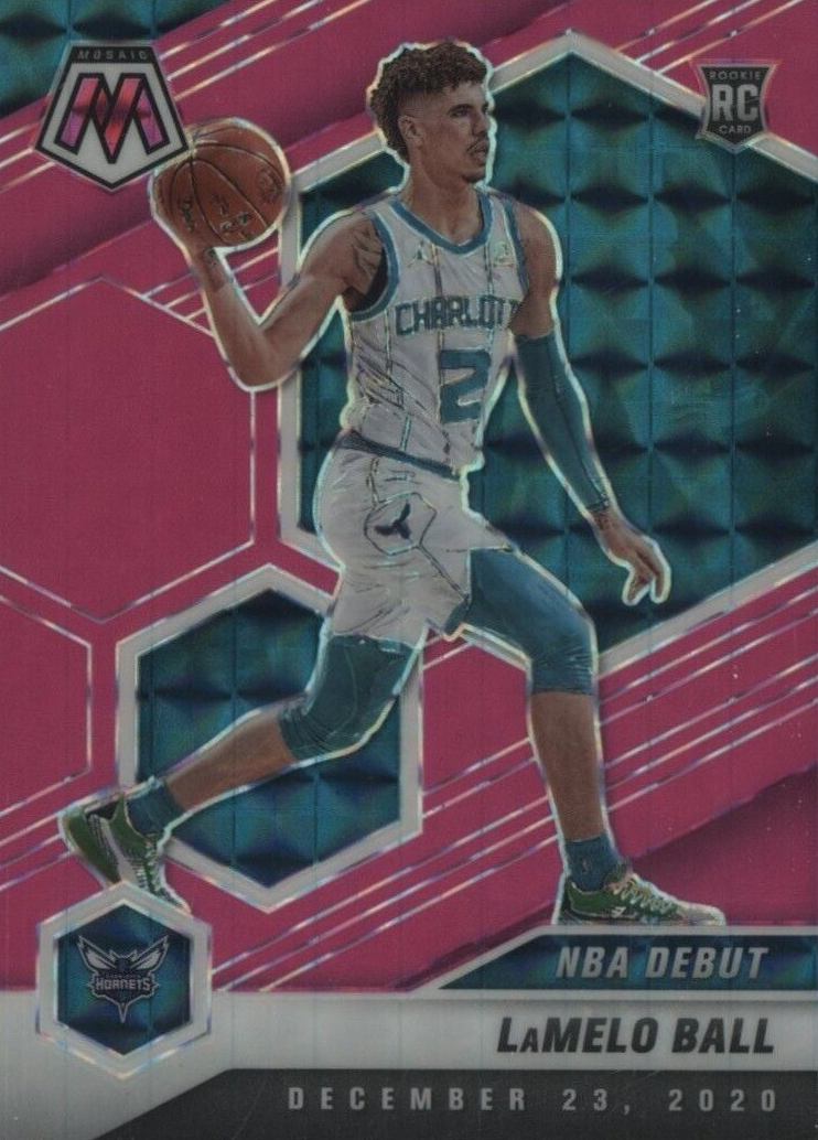 2020  Panini Mosaic LaMelo Ball #262 Basketball Card