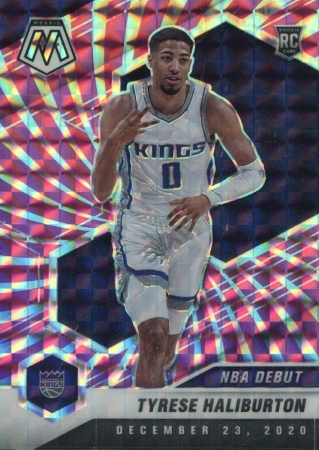 2020  Panini Mosaic Tyrese Haliburton #264 Basketball Card