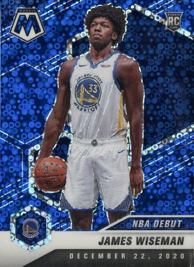 2020  Panini Mosaic James Wiseman #266 Basketball Card