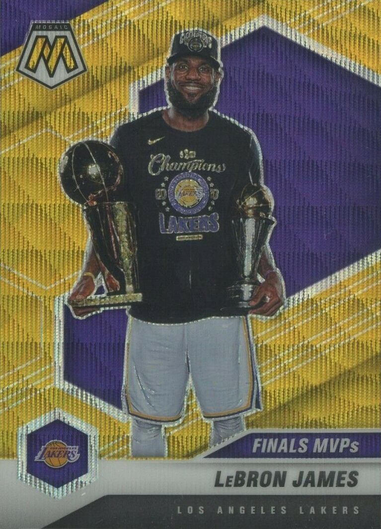 2020  Panini Mosaic LeBron James #297 Basketball Card