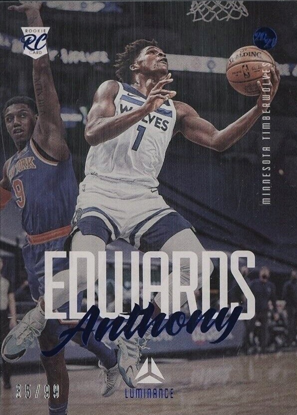 2020 Panini Chronicles Anthony Edwards #143 Basketball Card