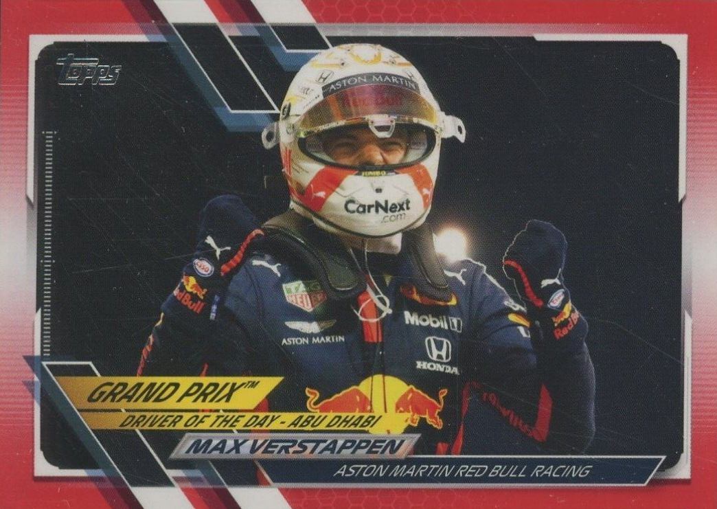 2021 Topps Formula 1 Max Verstappen #155 Other Sports Card