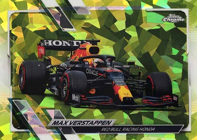 2021  Topps Chrome Formula 1 Sapphire Edition Max Verstappen #98 Other Sports Card