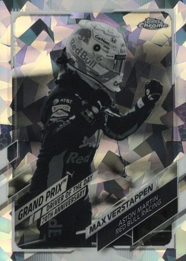 2021  Topps Chrome Formula 1 Sapphire Edition Max Verstappen #167 Other Sports Card