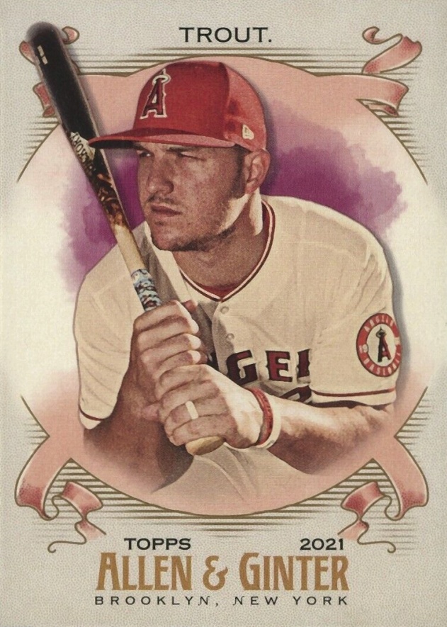 2021 Topps Allen & Ginter Mike Trout #32 Baseball Card