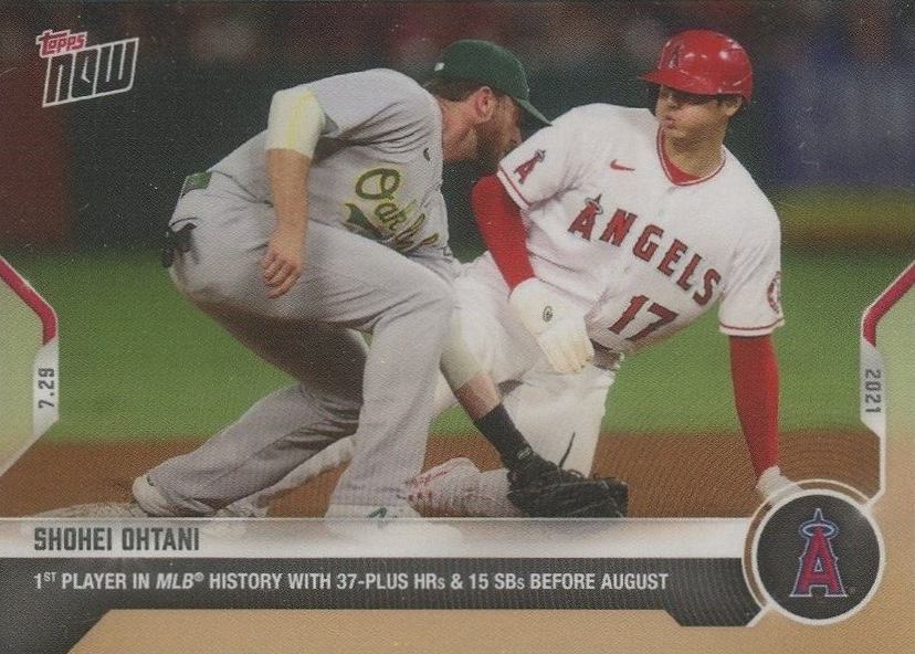 2021 Topps Now Shohei Ohtani #577 Baseball Card