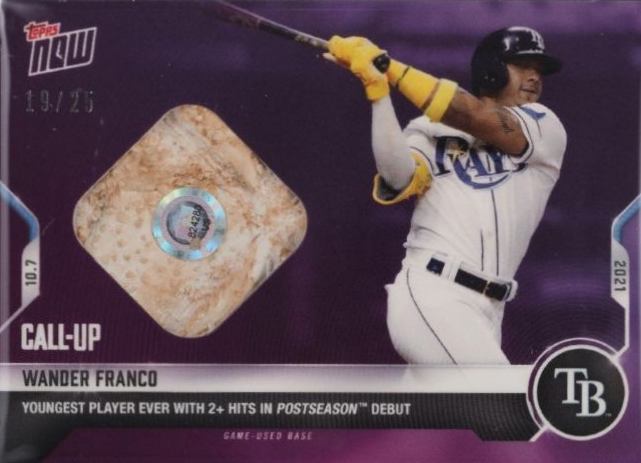 2021 Topps Now Wander Franco #924C Baseball Card