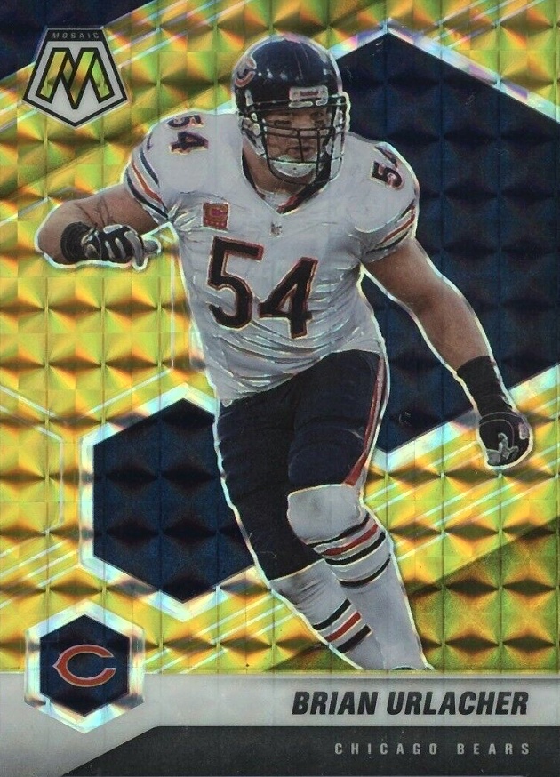 2021 Panini Mosaic Brian Urlacher #41 Football Card