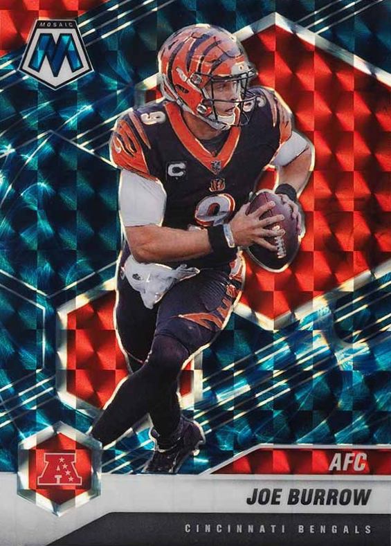 2021 Panini Mosaic Joe Burrow #226 Football Card