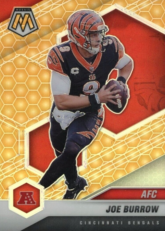 2021 Panini Mosaic Joe Burrow #226 Football Card