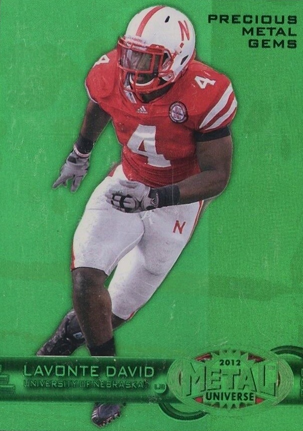 2012 Fleer Retro Metal (Precious Metal Gems) Lavonte David #M-93 Football Card