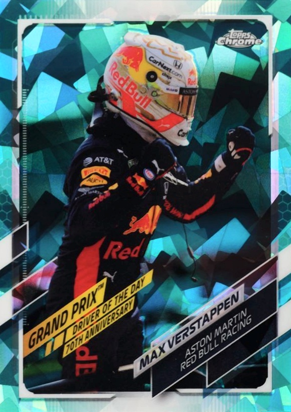 2021  Topps Chrome Formula 1 Sapphire Edition Max Verstappen #167 Other Sports Card