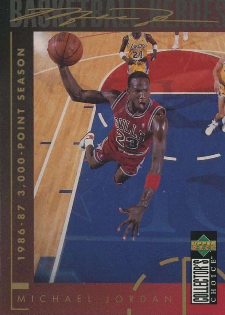 1994 Collector's Choice International Michael Jordan #216 Basketball Card