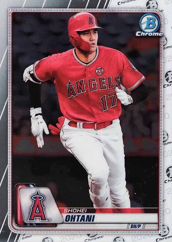 2020 Bowman Chrome Shohei Ohtani #58 Baseball Card