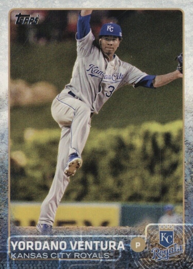 2015 Topps Yordano Ventura #78 Baseball Card