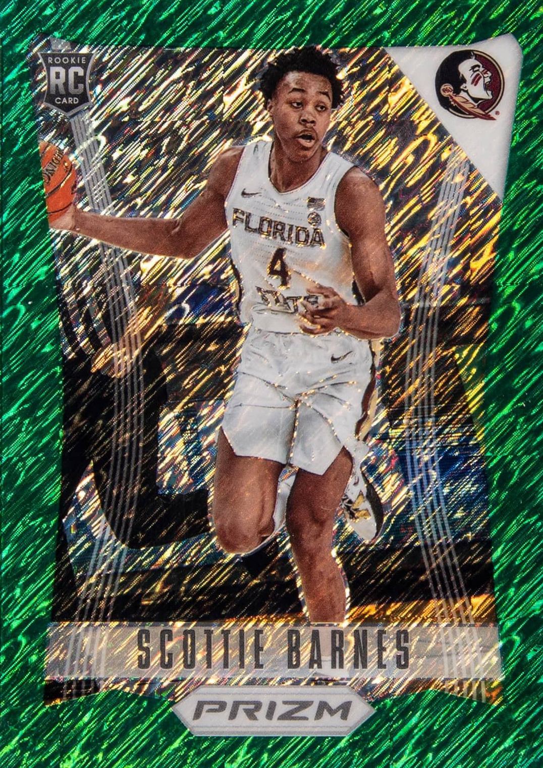 2021 Panini Prizm Draft Picks Flashback Scottie Barnes #6 Basketball Card