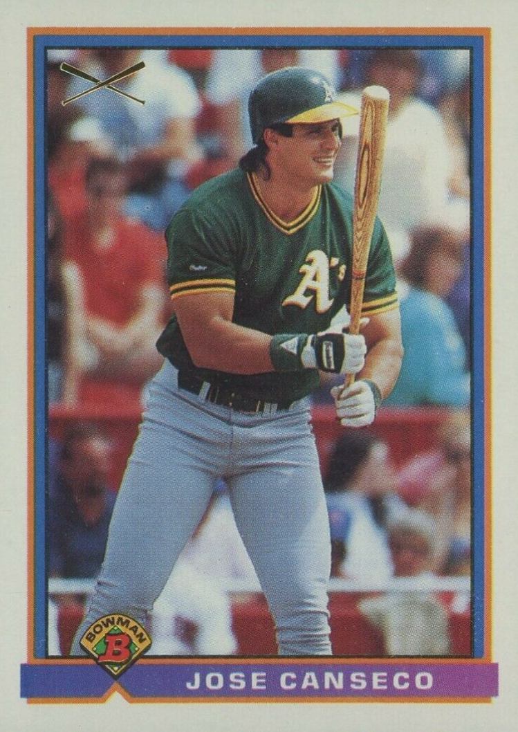 1991 Bowman Jose Canseco #372 Baseball Card