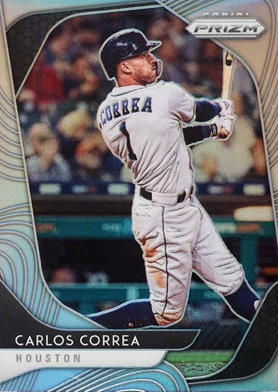 2020 Panini Prizm Carlos Correa #237 Baseball Card