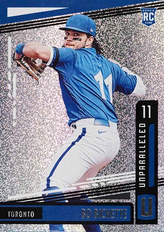 2020 Panini Chronicles Unparallelled Bo Bichette #19 Baseball Card