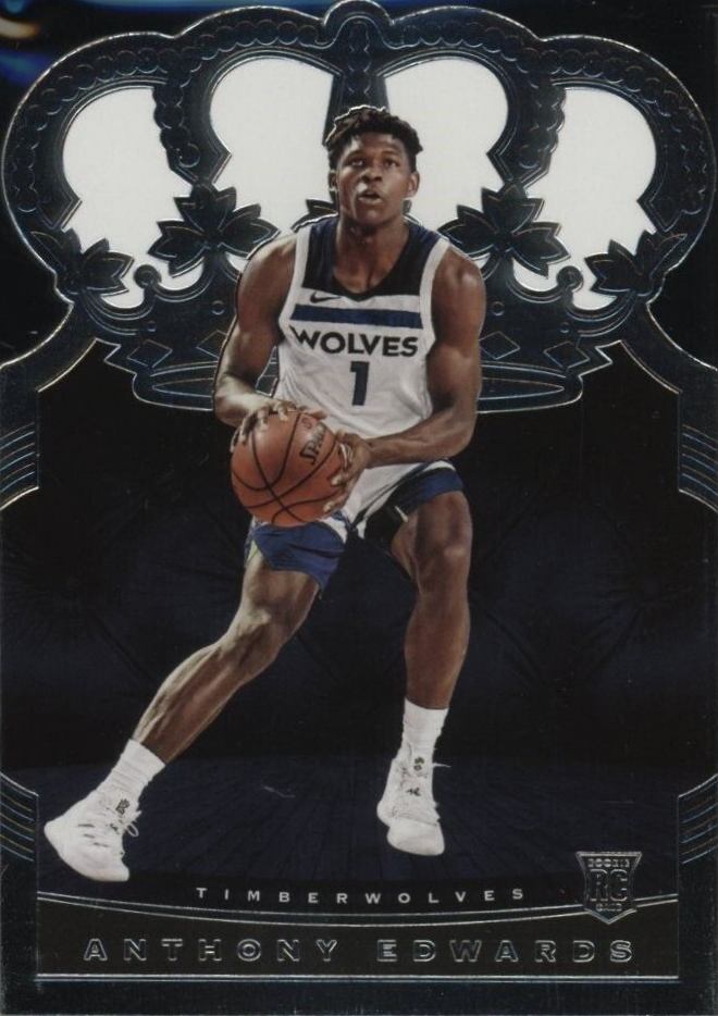 2020 Panini Crown Royale Anthony Edwards #89 Basketball Card