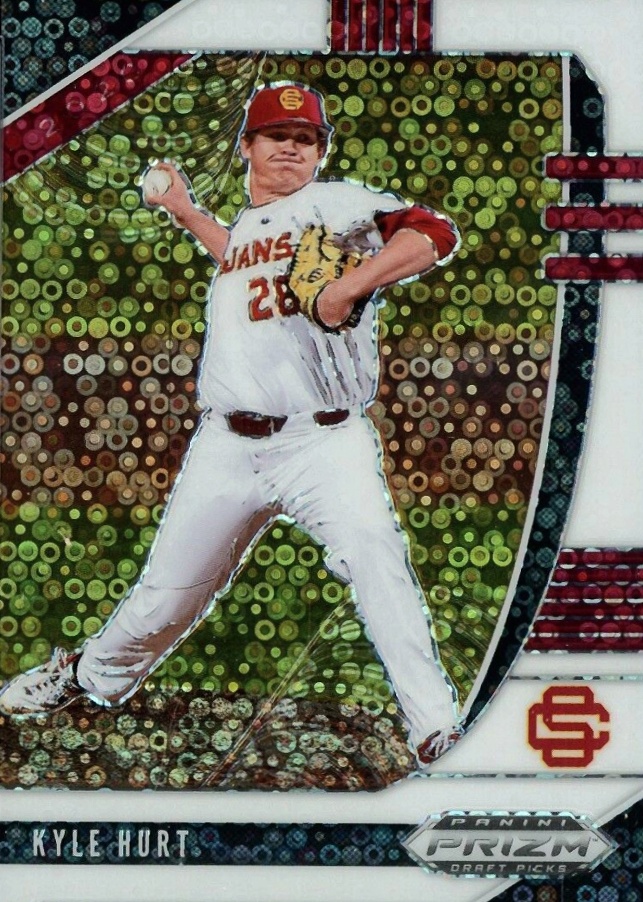 2020 Panini Prizm Draft Picks Kyle Hurt #PDP134 Baseball Card