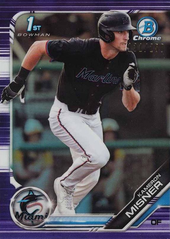 2019 Bowman Draft Kameron Misner #BDC196 Baseball Card