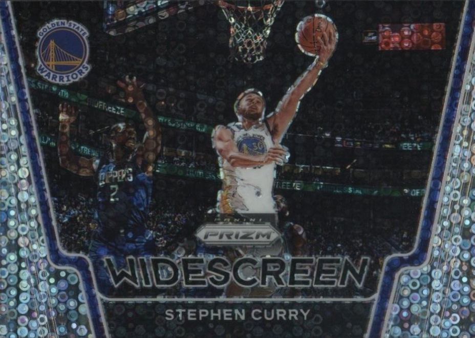 2020 Panini Prizm Widescreen Stephen Curry #3 Basketball Card