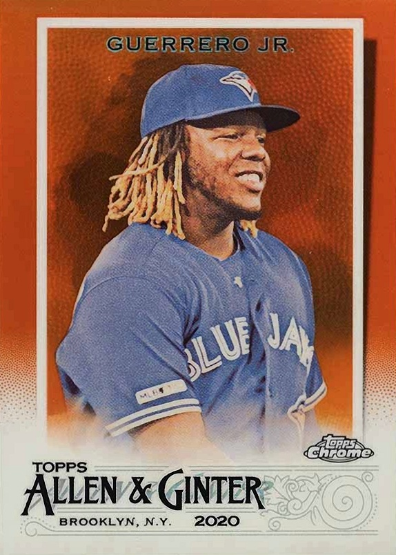 2020 Topps Allen & Ginter Chrome Vladimir Guerrero Jr. #50 Baseball Card